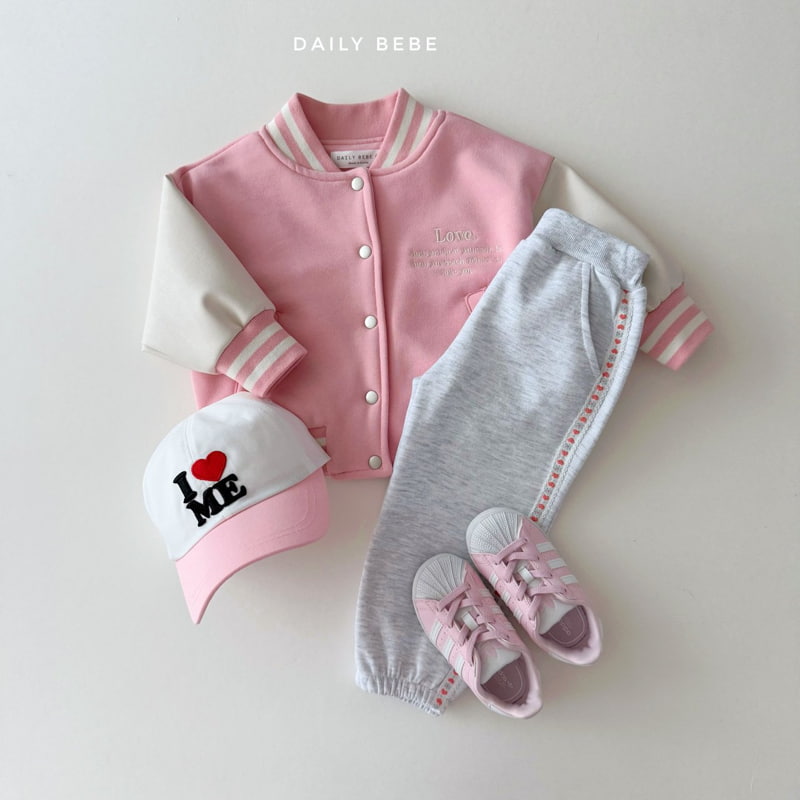 Daily Bebe - Korean Children Fashion - #designkidswear - Varsity Jacket - 12
