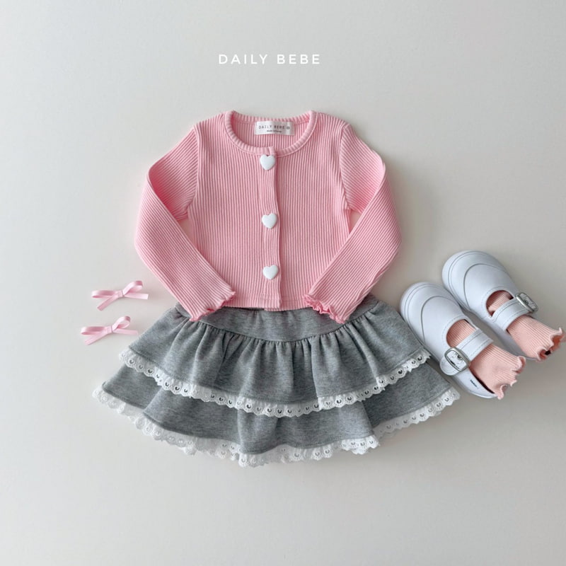 Daily Bebe - Korean Children Fashion - #designkidswear - Lovely Cancan Skirt - 8