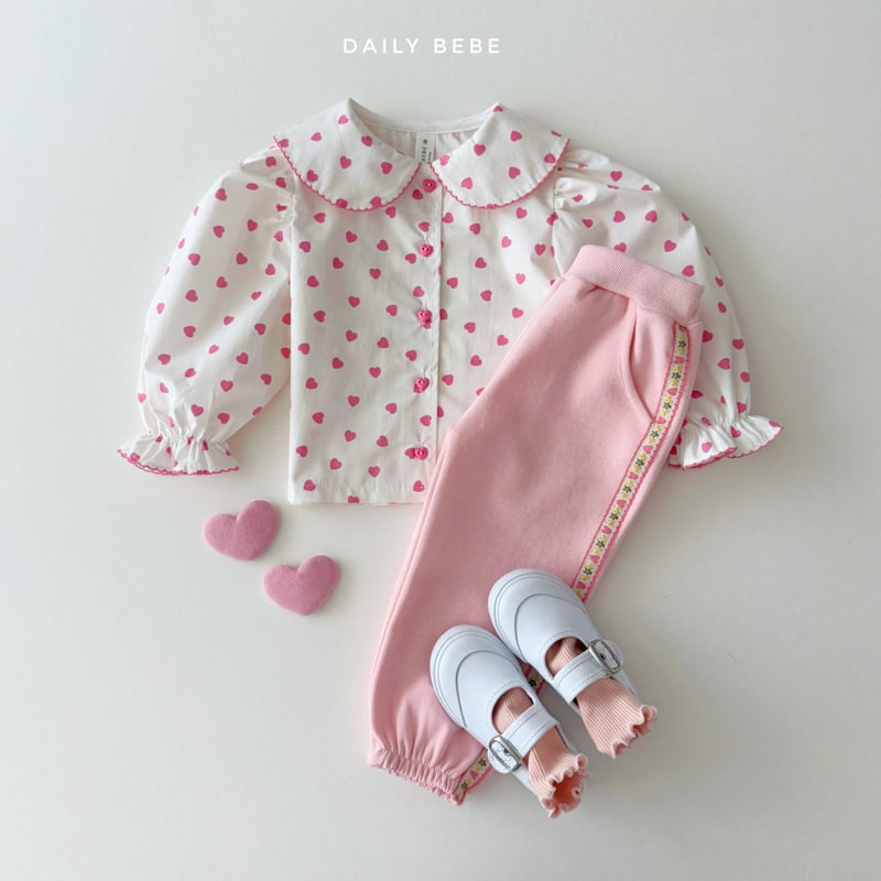 Daily Bebe - Korean Children Fashion - #discoveringself - Spring Collar Blouse - 9