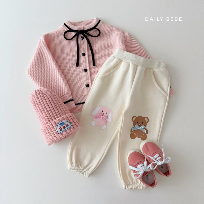 Daily Bebe - Korean Children Fashion - #discoveringself - Doll Jogger Pants - 7