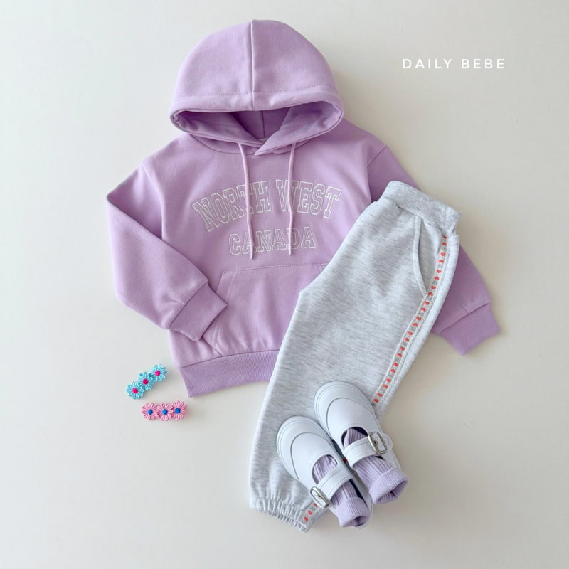 Daily Bebe - Korean Children Fashion - #discoveringself - Canada Hoodie - 10
