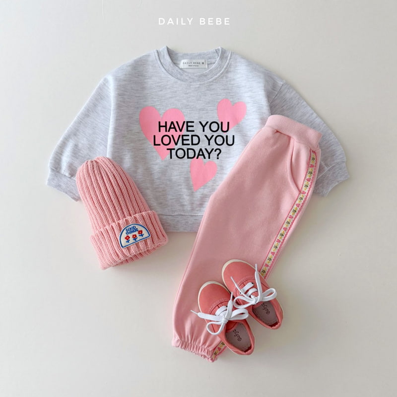 Daily Bebe - Korean Children Fashion - #discoveringself - Floral Tape Jogger Pants - 8