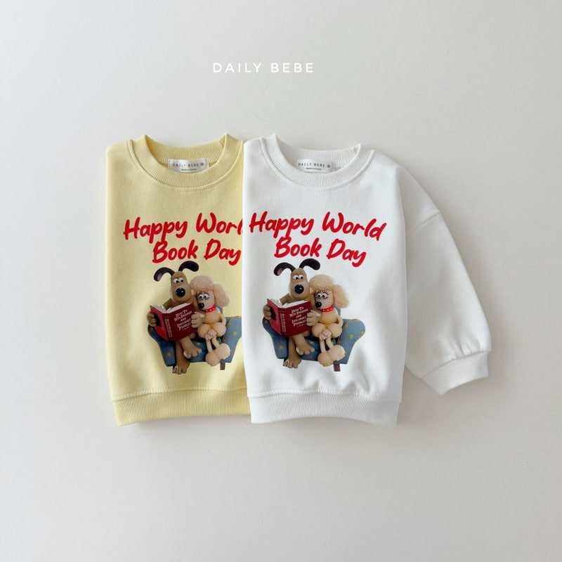 Daily Bebe - Korean Children Fashion - #discoveringself - Book Day Sweatshirts
