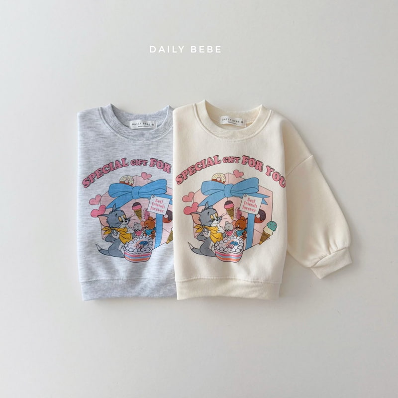 Daily Bebe - Korean Children Fashion - #fashionkids - Gift Sweatshirts