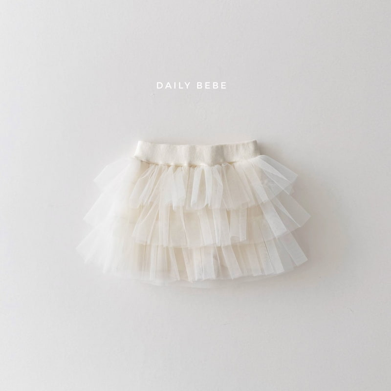 Daily Bebe - Korean Children Fashion - #discoveringself - Cha Cancan Skirt - 4