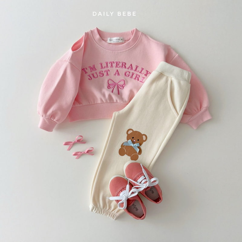 Daily Bebe - Korean Children Fashion - #kidsshorts - Doll Jogger Pants - 9