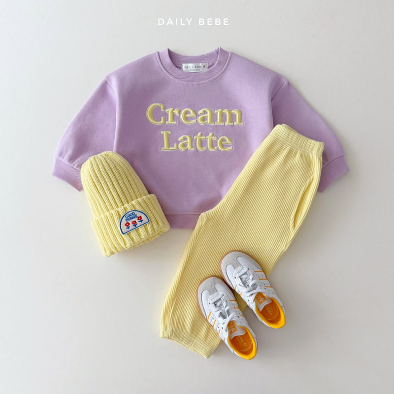 Daily Bebe - Korean Children Fashion - #kidsshorts - Rib Jogger Pants - 8