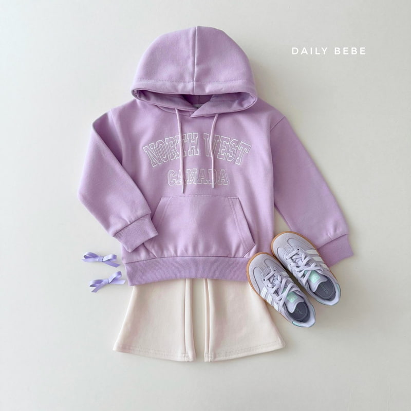 Daily Bebe - Korean Children Fashion - #kidsshorts - Canada Hoodie - 12