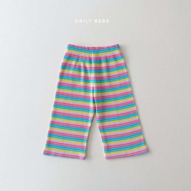 Daily Bebe - Korean Children Fashion - #kidsshorts - Rainbow Easywear - 7