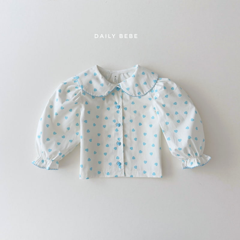 Daily Bebe - Korean Children Fashion - #kidsstore - Spring Collar Blouse - 12