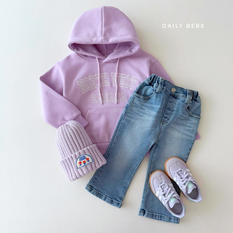Daily Bebe - Korean Children Fashion - #kidzfashiontrend - Spring Bootscut Denim Pants - 12