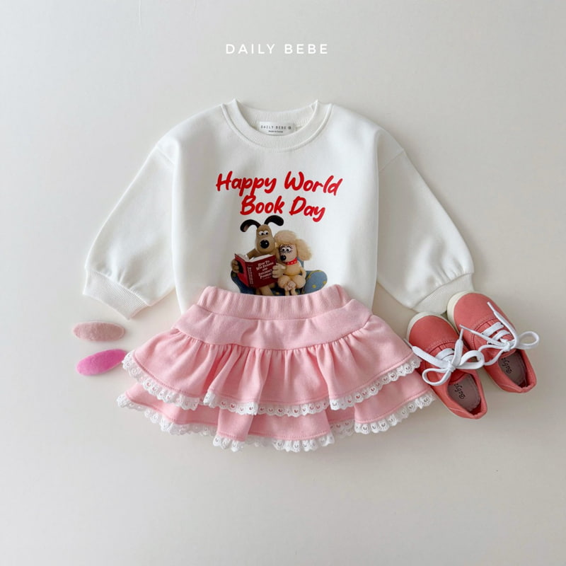 Daily Bebe - Korean Children Fashion - #kidzfashiontrend - Book Day Sweatshirts - 5