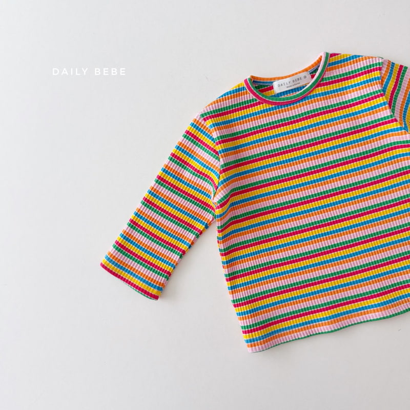 Daily Bebe - Korean Children Fashion - #kidzfashiontrend - Rainbow Easywear - 9