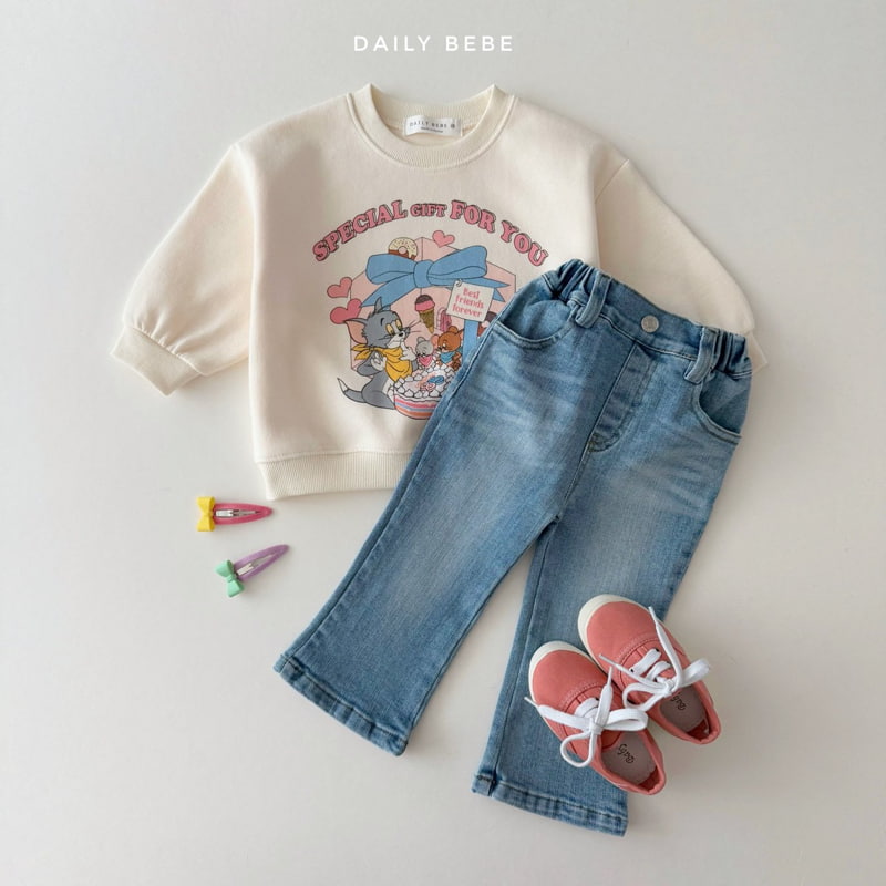 Daily Bebe - Korean Children Fashion - #littlefashionista - Gift Sweatshirts - 6