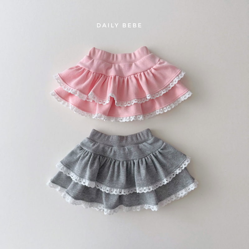 Daily Bebe - Korean Children Fashion - #littlefashionista - Lovely Cancan Skirt