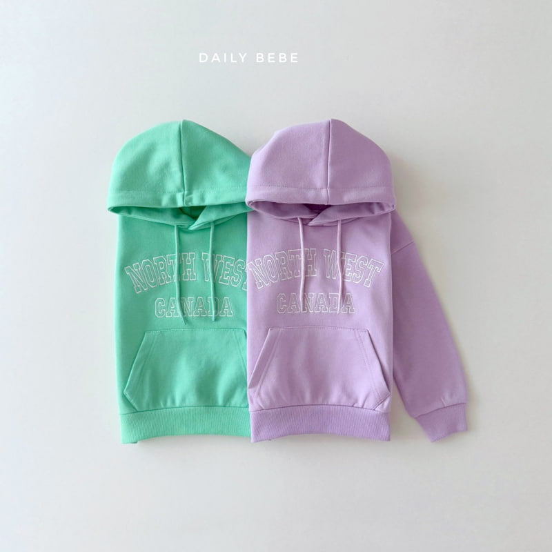 Daily Bebe - Korean Children Fashion - #magicofchildhood - Canada Hoodie