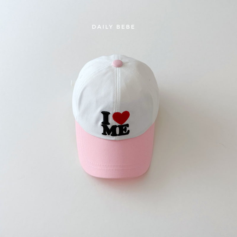 Daily Bebe - Korean Children Fashion - #littlefashionista - I Love Me Ballcap - 4
