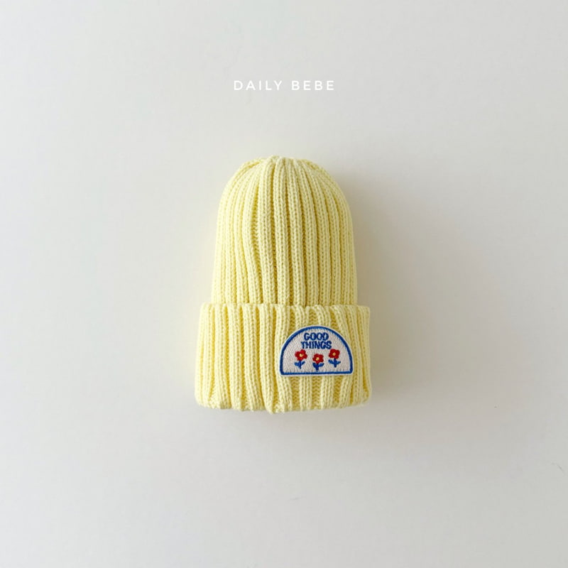 Daily Bebe - Korean Children Fashion - #magicofchildhood - Spring Patch Long Beanie - 5