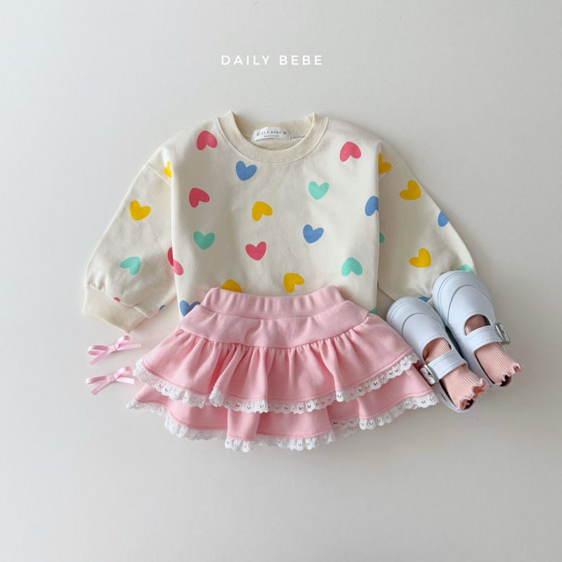 Daily Bebe - Korean Children Fashion - #minifashionista - Spring Pattern Sweatshirts - 12