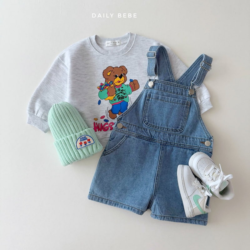 Daily Bebe - Korean Children Fashion - #minifashionista - Kisses Sweatshirts - 10