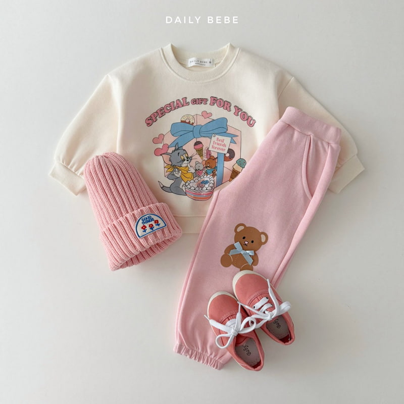 Daily Bebe - Korean Children Fashion - #minifashionista - Gift Sweatshirts - 8