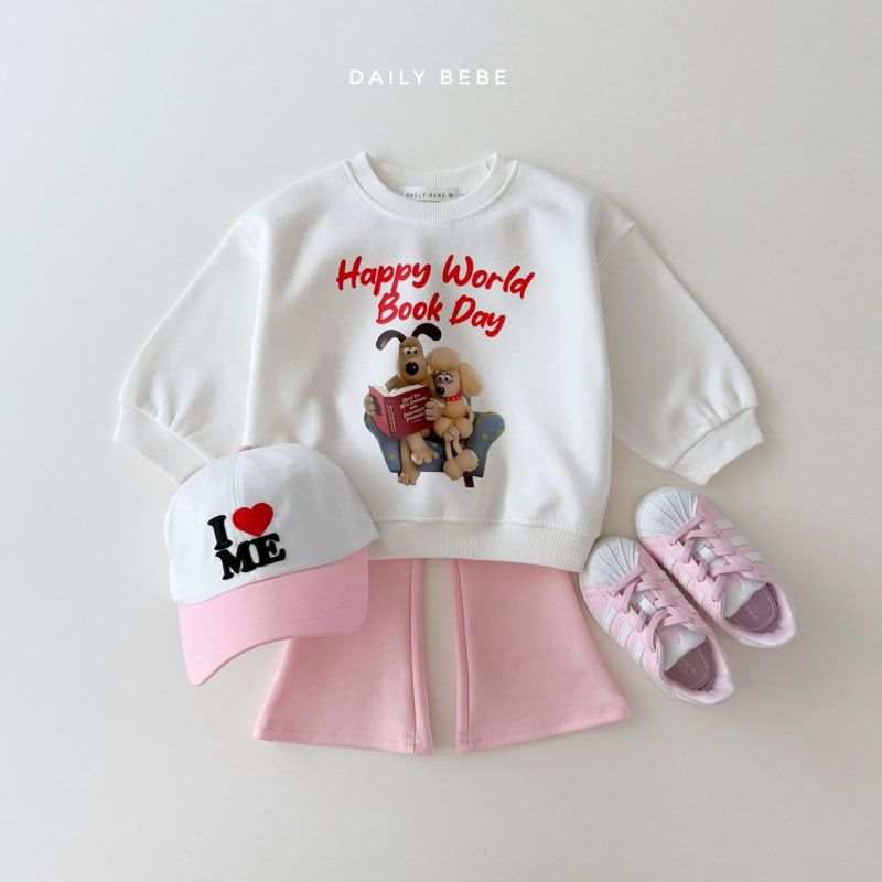 Daily Bebe - Korean Children Fashion - #minifashionista - Book Day Sweatshirts - 9