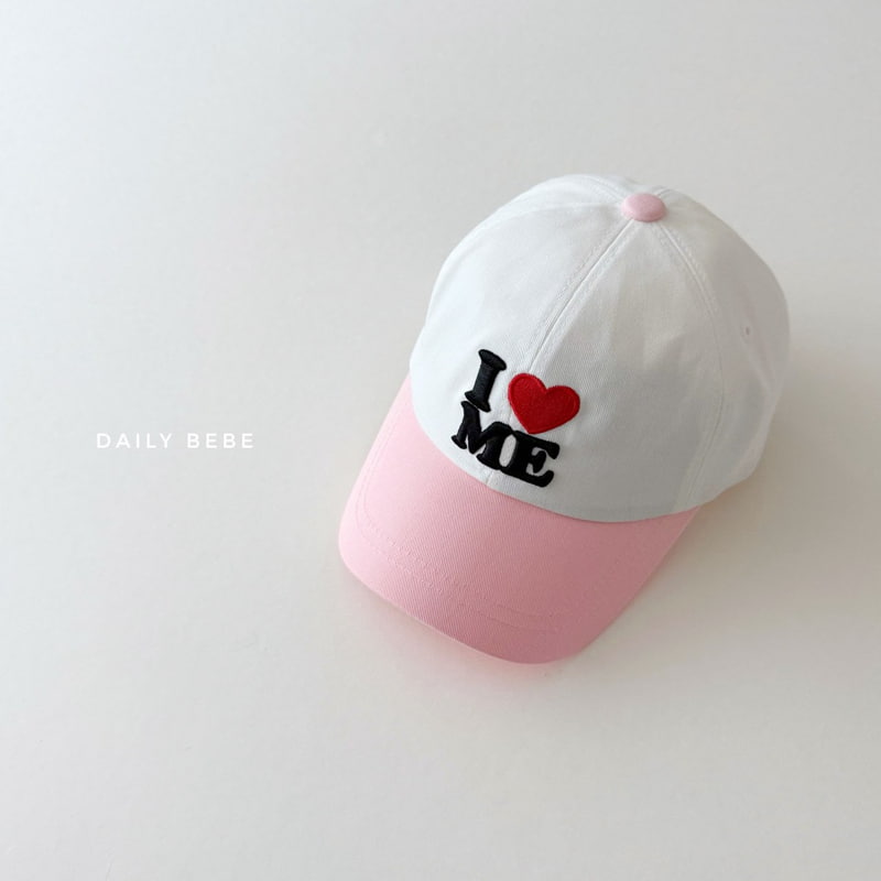 Daily Bebe - Korean Children Fashion - #minifashionista - I Love Me Ballcap - 5