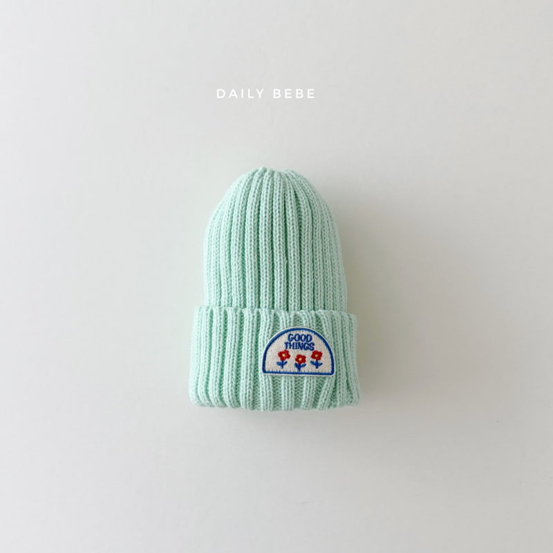 Daily Bebe - Korean Children Fashion - #minifashionista - Spring Patch Long Beanie - 6