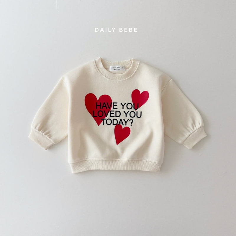 Daily Bebe - Korean Children Fashion - #minifashionista - Today Sweatshirts - 4