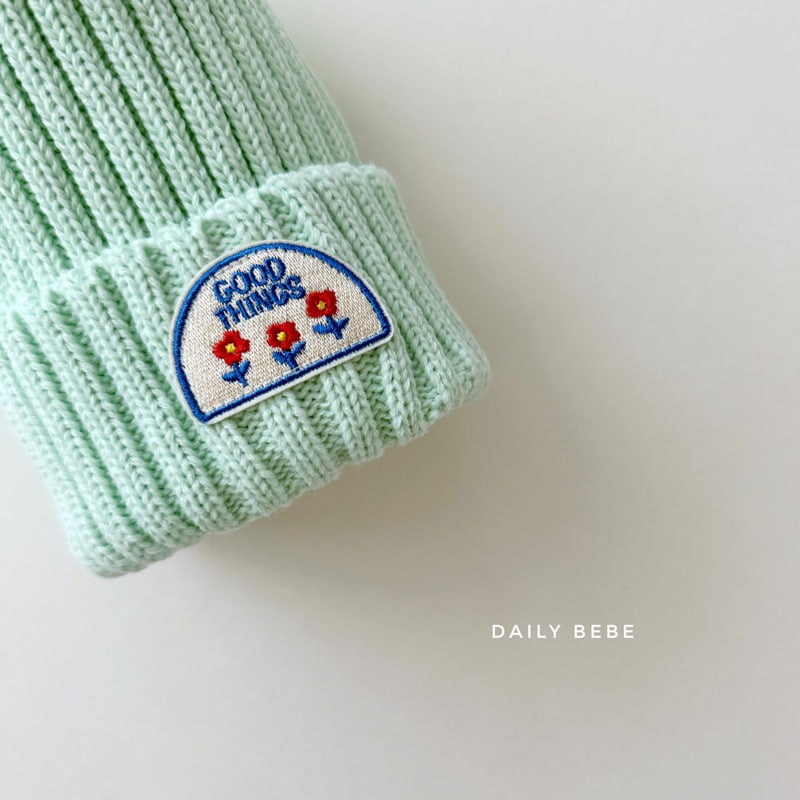 Daily Bebe - Korean Children Fashion - #prettylittlegirls - Spring Patch Long Beanie - 7
