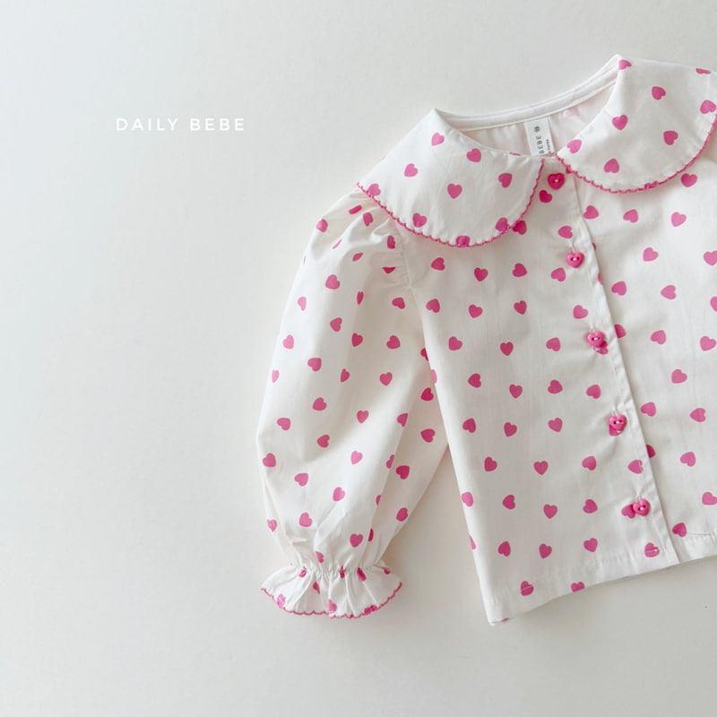 Daily Bebe - Korean Children Fashion - #stylishchildhood - Spring Collar Blouse - 5