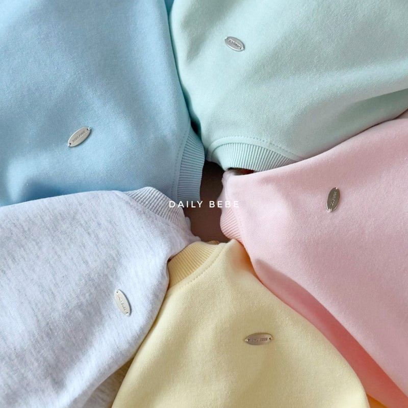 Daily Bebe - Korean Children Fashion - #todddlerfashion - Pendant Label Top Bottom Set - 9