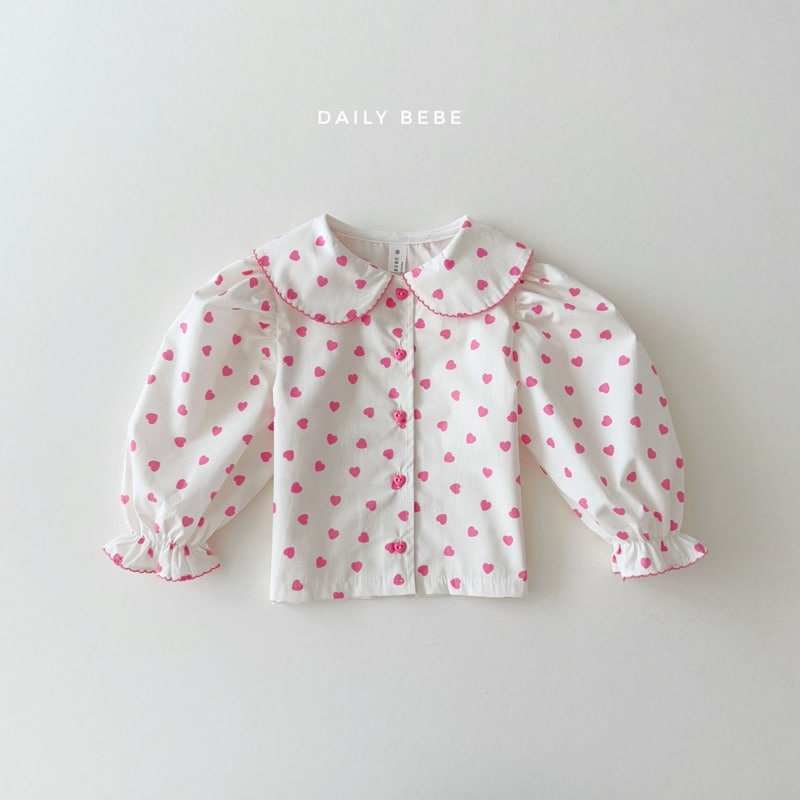 Daily Bebe - Korean Children Fashion - #todddlerfashion - Spring Collar Blouse - 4