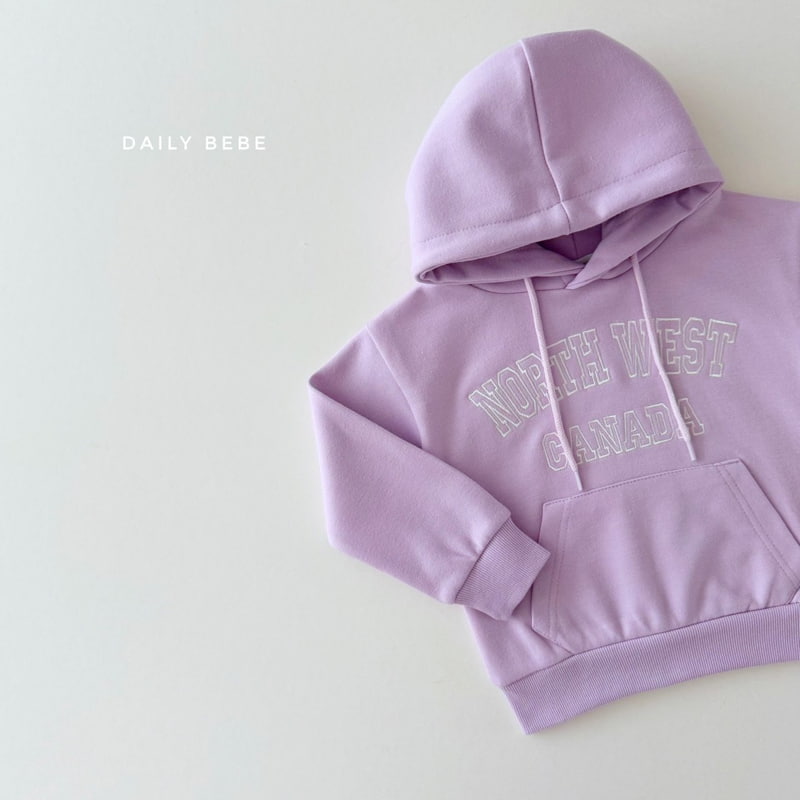 Daily Bebe - Korean Children Fashion - #toddlerclothing - Canada Hoodie - 5