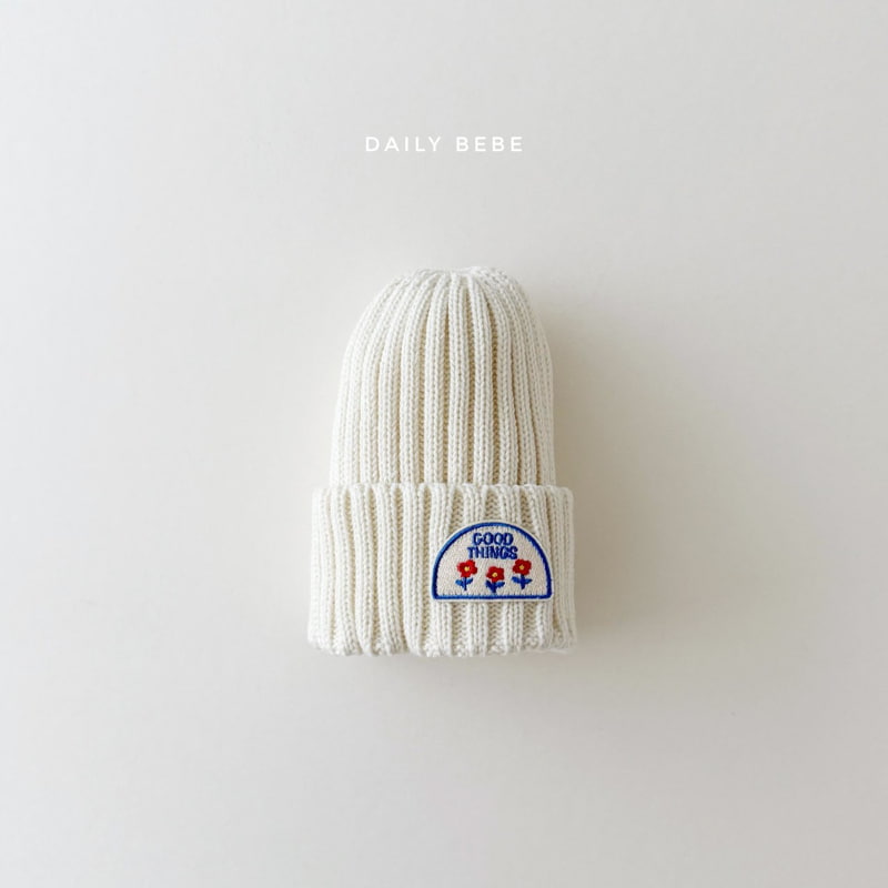 Daily Bebe - Korean Children Fashion - #toddlerclothing - Spring Patch Long Beanie - 9
