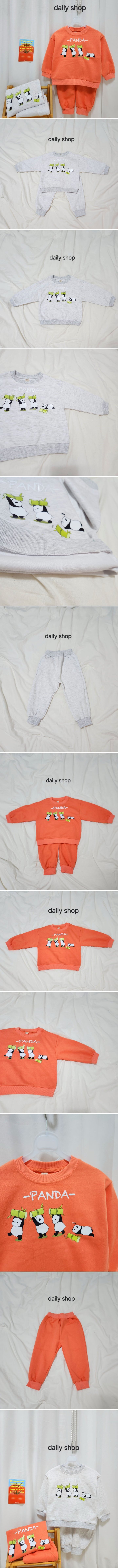 Daily Shop - Korean Children Fashion - #childrensboutique - Bamboo Panda Top Bottom Set
