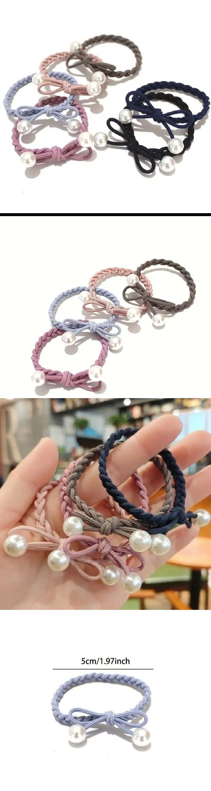 Daily Shop - Korean Children Fashion - #childrensboutique - Pearl Ribbon Hair Band