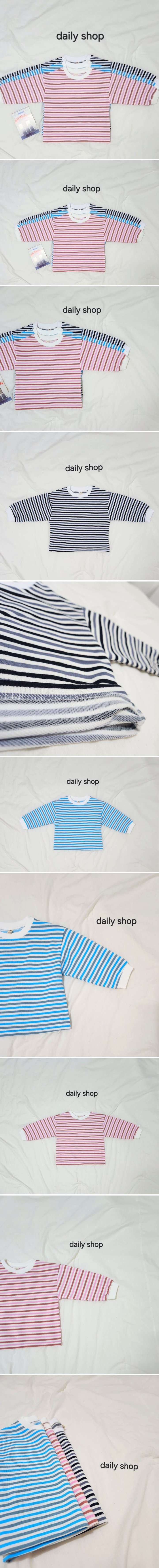 Daily Shop - Korean Children Fashion - #kidsstore - Stripe Tee