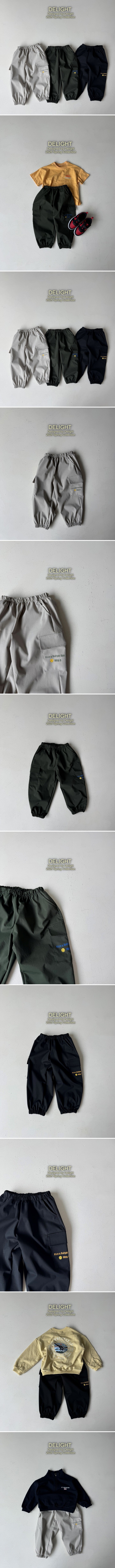 Delight - Korean Children Fashion - #toddlerclothing - Smile Cargo Pants