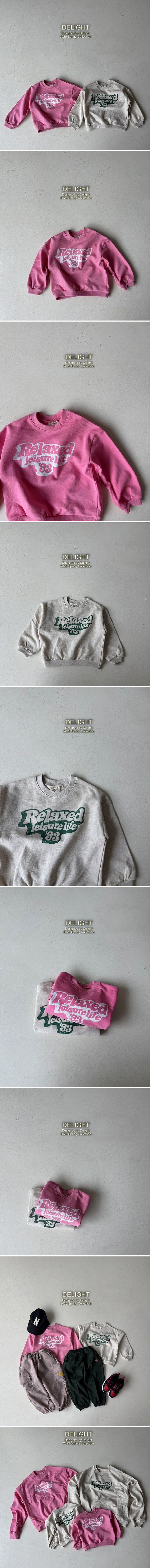 Delight - Korean Women Fashion - #momslook - Relax Sweatshirts (with Mom)