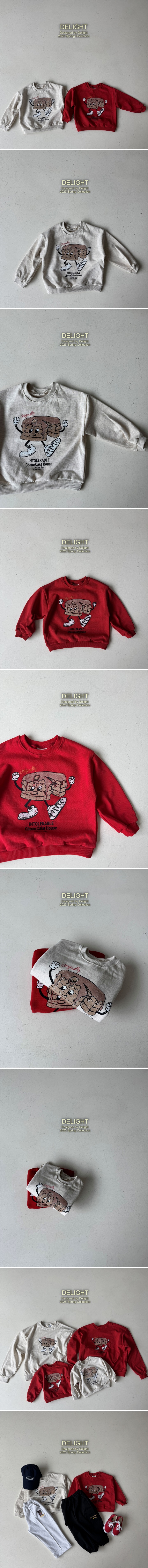Delight - Korean Women Fashion - #restrostyle - Chocolate Cake Sweatshirts (with Mom)