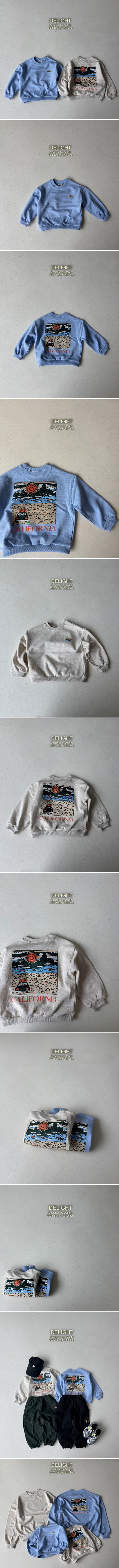 Delight - Korean Women Fashion - #shopsmall - Crack California Sweatshirts (with Mom)