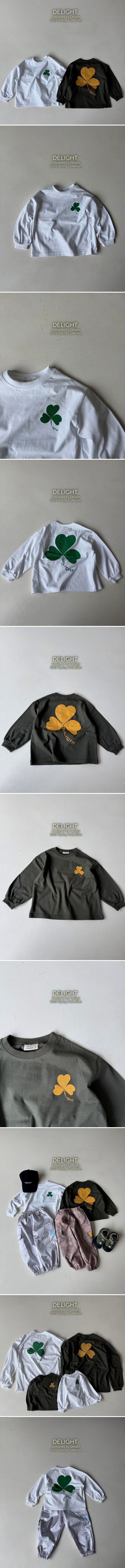 Delight - Korean Women Fashion - #thatsdarling - Clover Tee (with Mom)