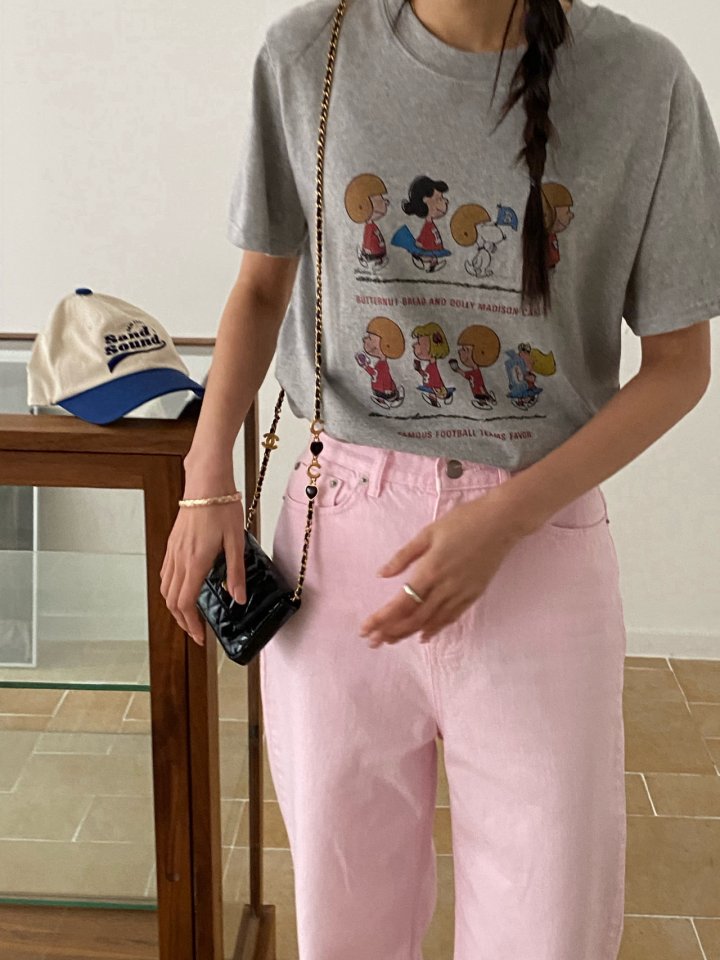 Diana - Korean Women Fashion - #momslook - Football Tee - 8