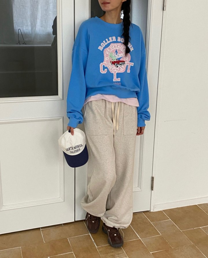 Diana - Korean Women Fashion - #momslook - Roller Sweatshirts - 7