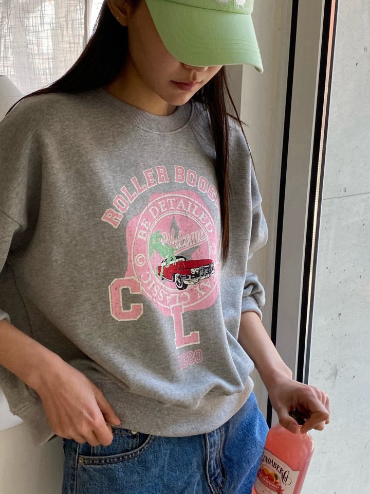 Diana - Korean Women Fashion - #momslook - Roller Sweatshirts - 9