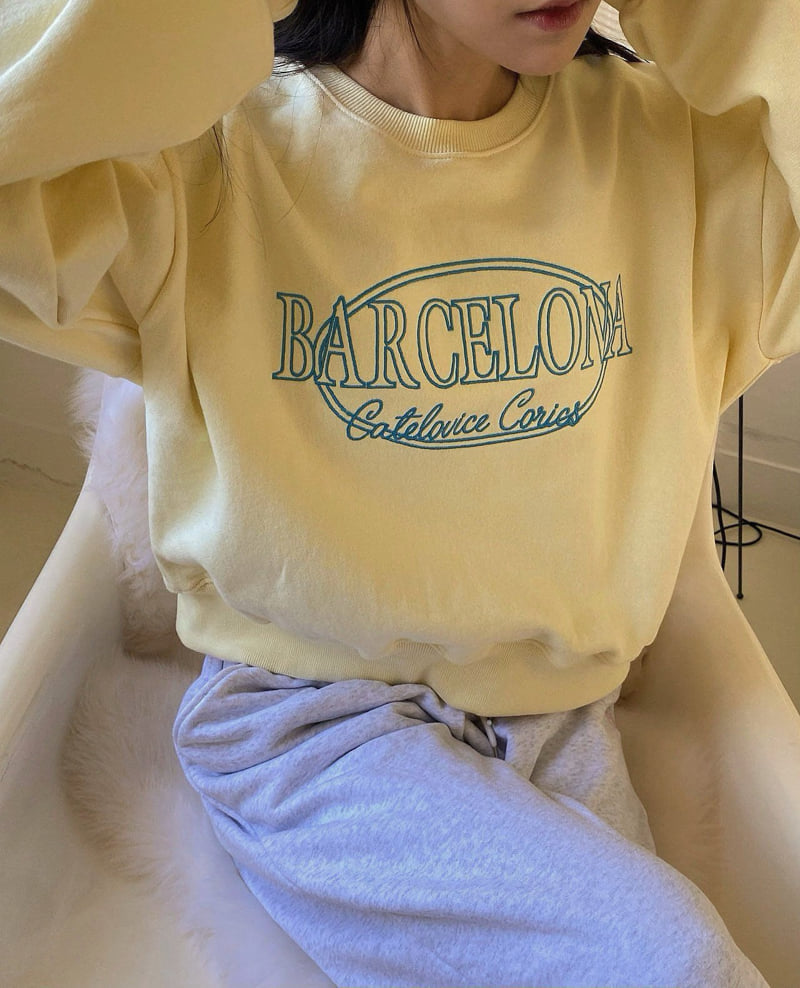 Diana - Korean Women Fashion - #momslook - Barcelona Sweatshirts
