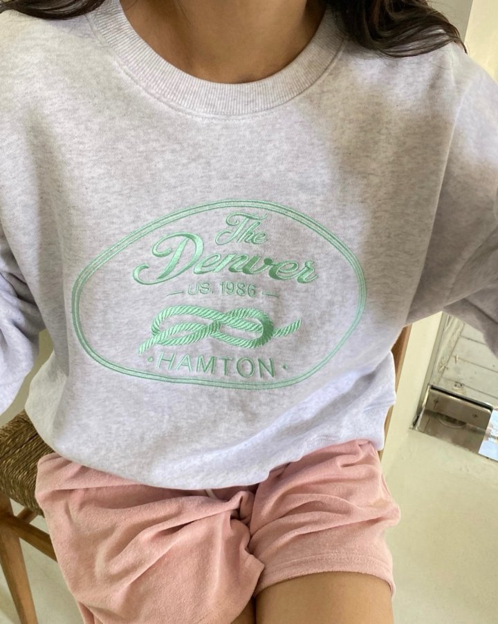 Diana - Korean Women Fashion - #momslook - Hamton Sweatshirts - 3