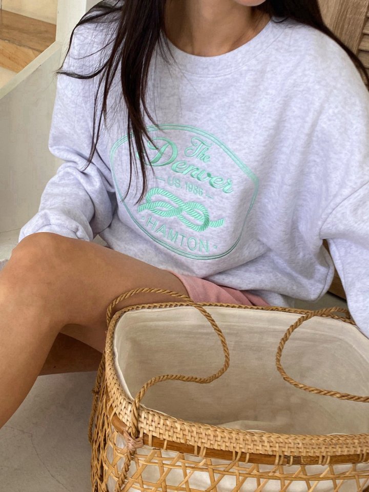 Diana - Korean Women Fashion - #momslook - Hamton Sweatshirts - 5