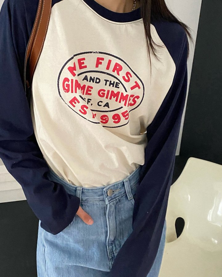 Diana - Korean Women Fashion - #momslook - First Raglan Tee - 4
